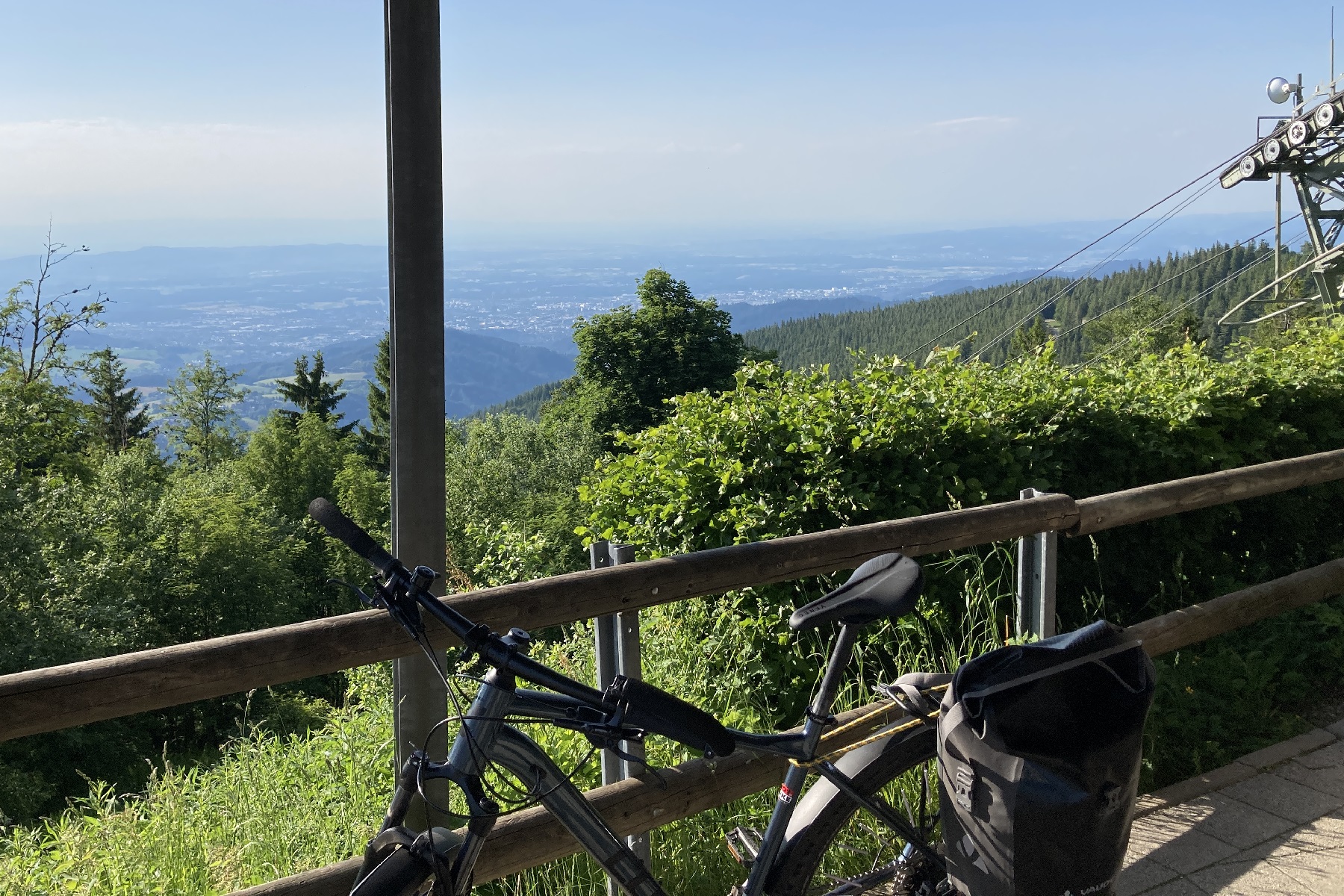 Den Schauinsland hoch und runterfahren 2022